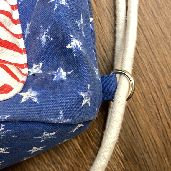Stars and Stripes Backpack Purse - Picture 6 of 10